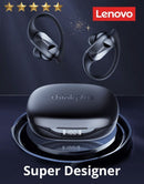 Fones De Ouvido Lenovo LP75 Bluetooth 5.3, com Display LED e Bateria Grande Capacidade