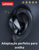 Fones De Ouvido Lenovo LP75 Bluetooth 5.3, com Display LED e Bateria Grande Capacidade