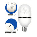 Câmera Ip Lâmpada Smart Wi-Fi, Visão Noturna