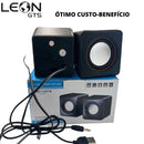 Caixa de Som Digital Speaker D-02A para Computador e Notebook