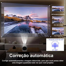 Projetor 4K HD 150 Polegadas, Androide, Wifi e Bluetooth HY300 Magccubic 110/220