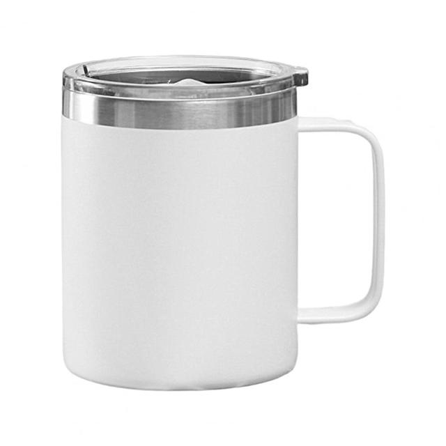 Caneca Térmica 350 ml, Isolada Vácuo Aço Inoxidável, Parede Dupla