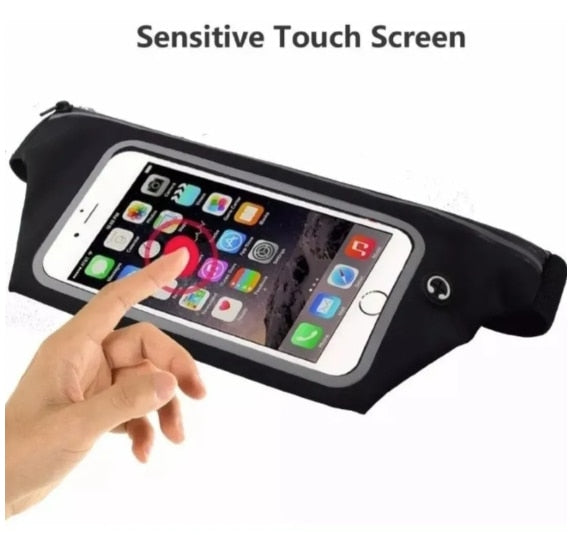 Pochete Cinto Para Celular com passa cabo, ideal para Academia