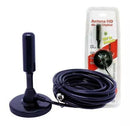 Antena Digital Televisão Hd tv Interna, Fio 4,3 metros, Base com Imã