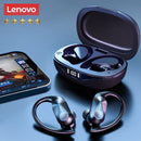 Fones De Ouvido Lenovo LP75 Bluetooth 5.3, com Display LED e Bateria Grande Capacidade