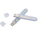 Mini luz LED USB portátil DC 5V  3 ou 8 Leds