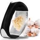 Espremedor De Alho Inoxidável Manual, Temperos Multiusos, Fácil Prático