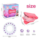 Joias de cabelo, máquina de aplicar brilhante