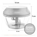 multi processador de alimentos manual Premium 3 lâminas inox