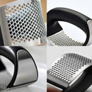 Espremedor De Alho Inoxidável Manual, Temperos Multiusos, Fácil Prático