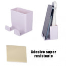 Suporte prático para Controle remoto e Celular, para parede e cabeceiras