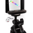 Mini tripé de mesa flexível com suporte do telefone móvel - cor aleatória