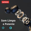 Fone de Ouvido Lenovo Lp3 pro bluetooth 5.0,  bateria grande capacidade.