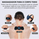 Massageador Automático, Ótimo para Fisioterapia, para Alívio da Dor Muscular, Regarregável.