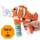 Brinquedo Infantil de Bolha de Sabão, peixe Nemo