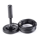 Antena Digital Televisão Hd tv Interna, Fio 4,3 metros, Base com Imã